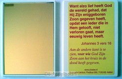 SPIEGELTJE MET TEKST JOH 3:16 - 1139986005866