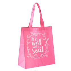 IT IS WELL WITH MY SOUL - PINK - TOTE BAG - 35 X 15 X 37 CM - 1220000130968