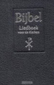 MEDIOBIJBEL NBG LIEDB ZWART LEER GDS RIT - 123801