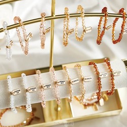 GLASS BEAD BRACELET SCRIPTURE TAG - 195002553491