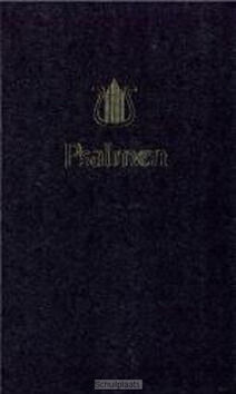 PSALMBOEK 1773 ZWART 12G NIET-RITMISCH - 204401