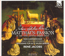 MATTHEUS PASSION - BACH/JACOBS - 3149020215661