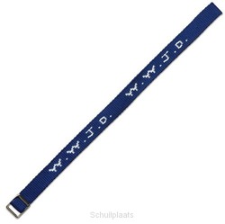 W W J D ARMBANDJE GEWEVEN LICHTBLAUW - 4250944309561