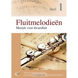 FLUITMELODIEEN 1 - MUZIEK VOOR DWARSFLUIT - 5061469111466