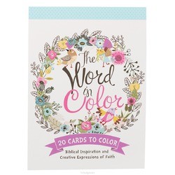 THE WORD IN COLOR - KLEURKAARTEN - POSTCARDS BOOK - 6006937136304