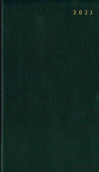 ZAKAGENDA ZWART OF BLAUW 2023 7/2 WIRE-O - 655089082