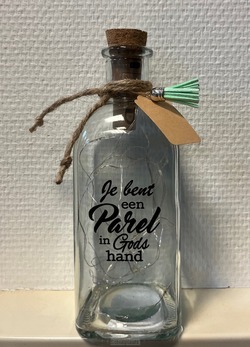 FLES LED LICHT 500ML JE BENT EEN PAREL - 7422257147131