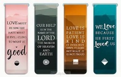 MAGNETIC BOOKMARKS (4) LOVE IS - 7422257147179