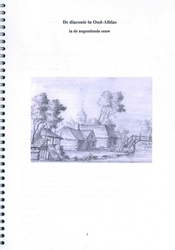 DE DIACONIE IN OUD-ALBLAS - BLOK, J.J.E. - 7438239689667