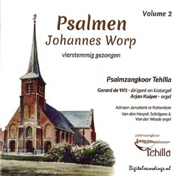 PSALMEN JOHANNES WORP VOLUME 2 - TEHILLA PSALMZANGKOOR - 7438239689674