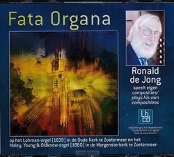 FATA ORGANA (2CD) - JONG, RONALD DE - 8711801002323