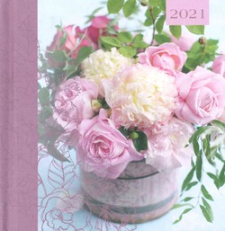 AGENDA FLORA MEDIUM SQUARE 2021 - 8714304014527
