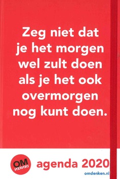 OMDENKEN AGENDA 2020 - 8716467665196