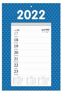 NOTITIEKALENDER WEEK 7/1 2022 OP SCHILD - 8716467673252