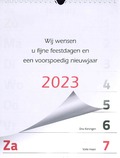 WEEKKALENDER 2023 7/1 OP SCHILD XL