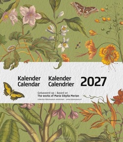 MARIA MERIAN MAANDKALENDER 2027 30X30 - 8716951387139