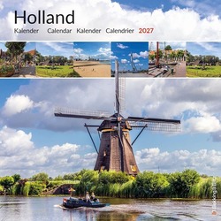 HOLLAND MAANDKALENDER 2027 KLEIN 17X17 - 8716951387429