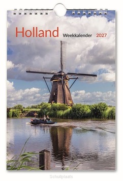 HOLLAND WEEKKALENDER 2027 - 8716951387474