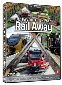 DVD DE FAVORIETEN VAN RAIL AWAY (2DVD) - 8717662579394