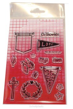 CLEARSTAMPS BIBLEJOURN ALFABET (BANNER) - 8719324353250