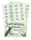 BIJBEL TABSTICKERS BOTANISCH - 8719324353465