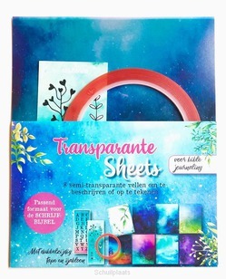 TRANSPARANTE SHEETS V D SCHRIJFBIJBEL - 8719324353472