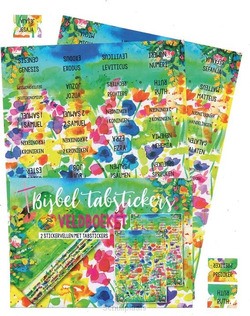 BIJBEL TABSTICKERS VELDBOEKET - 8719324353601