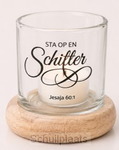 WINDLICHT MANGO/GLAS STA OP EN SCHITTER