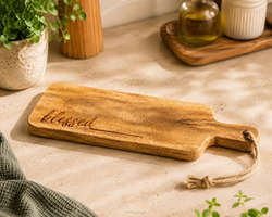 CUTTINGBOARD 9,5X40CM BLESSED - 8785321610481