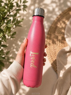 THERMOSBOTTLE 500ML LOVED - PINK - 8785321610641