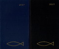 ZAKAGENDA ICHTHUS 2027 ZWART OF BLAUW - 88046