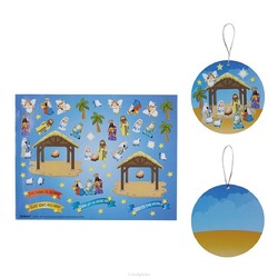 MAKE YOUR OWN NATIVITY ORNAMENT - 886083624575