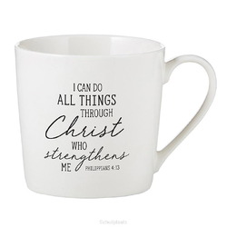 CAFE MUG I CAN DO ALL THINGS - 886083715549