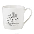 CAFE MUG I CAN DO ALL THINGS