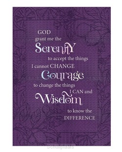LUX LEATHER JOURNAL SERENITY PRAYER - 9555483830053