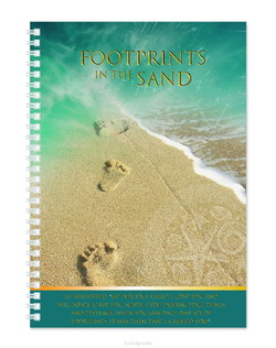 SOFTCOVER JOURNAL FOOTPRINTS - 9555483833078