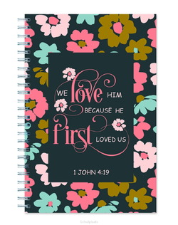 WIRE O HARD JOURNAL WE LOVE HIM BECAUSE - 9555483833139