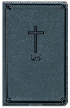 NKJV DELUXE GIFT BIBLE GREY - 9780718075040
