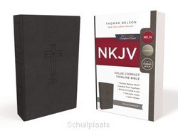 NKJV COMP. THINL. BIBLE BLACK IMITATION - 9780718075521