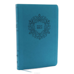 NKJV LARGE PRINT THINLINE BIBLE - BLUE, IMITATION LEATHER - 9780718075651