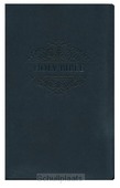NKJV SOFT TOUCH BIBLE BLACK IMITATION LE