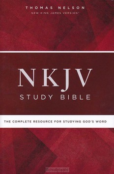 NKJV STUDY BIBLE - COLOUR HARDCOVER - 9780785220343
