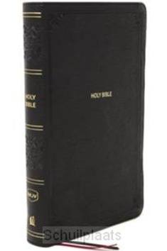 NKJV - COMPACT REFERENCE BIBLE - BLACK - SOFT LEATHERLOOK - 9780785233534