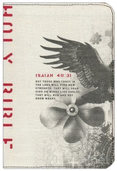 NLT ZIPS BIBLE COLOUR CANVAS COVER RED - 9781414385136
