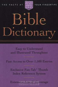 POCKET BIBLE DICTIONAY - VARIOUS AUTHORS - 9781418500160