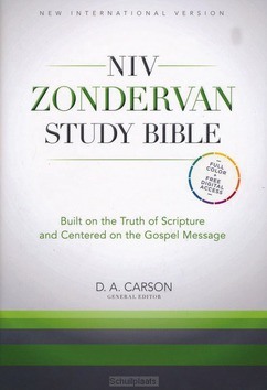 NIV ZONDERVAN STUDY BIBLE - COLOUR - HARDBACK - 9781473615410