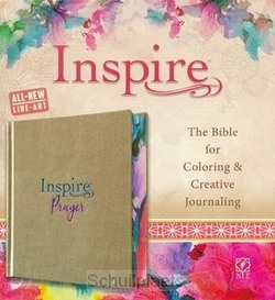 NLT - INSPIRE PRAYER BIBLE - METALLIC GOLD, HARDCOVER - 9781496424075