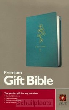 NLT - PREMIUM GIFT BIBLE - TEAL, LEATHERLIKE - 9781496445414