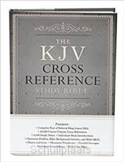 KJV - CROSS REF. STUDY BIBLE - GREY, HARDCOVER - 9781634093194
