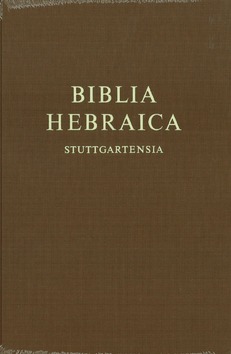 BIBLIA HEBRAICA STUTTGARTENSIA GROTE ED - 9783438052186